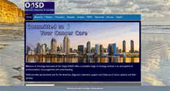 Desktop Screenshot of oncologysandiego.com